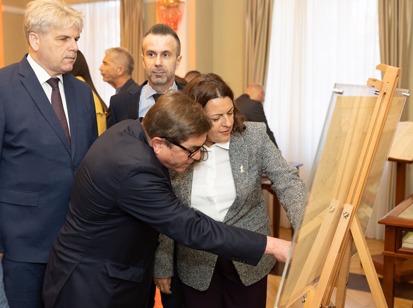 Christian Steiner, Tamara Vujović und Helmut Wohnout