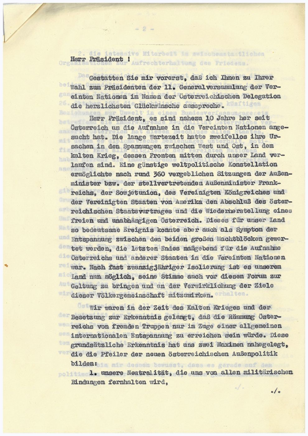 UNO Rede AM Leopold Figl