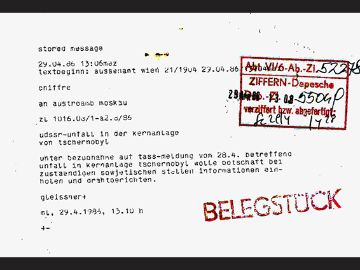 „…betreffend Unfall in Kernanlage Tschernobyl…“: 40 Jahre Super-GAU