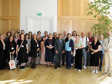 Der Auftakt des 20. Seminarwoche der Österreich-Bibliotheken im Ausland fand dieses Jahr im  Österreichischen Staatsarchiv statt. 