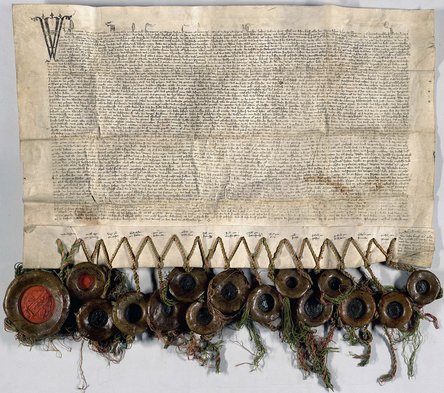 Urkunde Margarete "Maultasch" von 1336