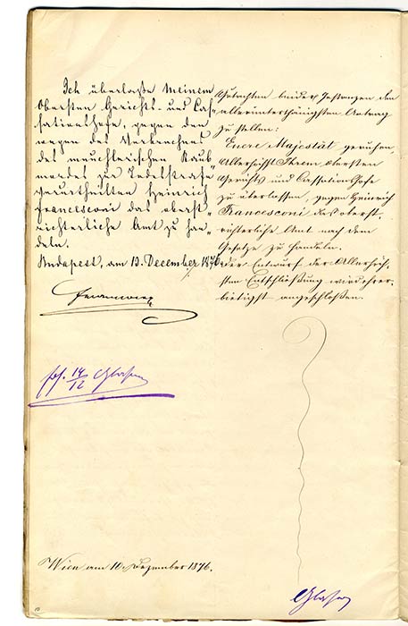 Bestätigung des Urteils Francesconi © OESTA