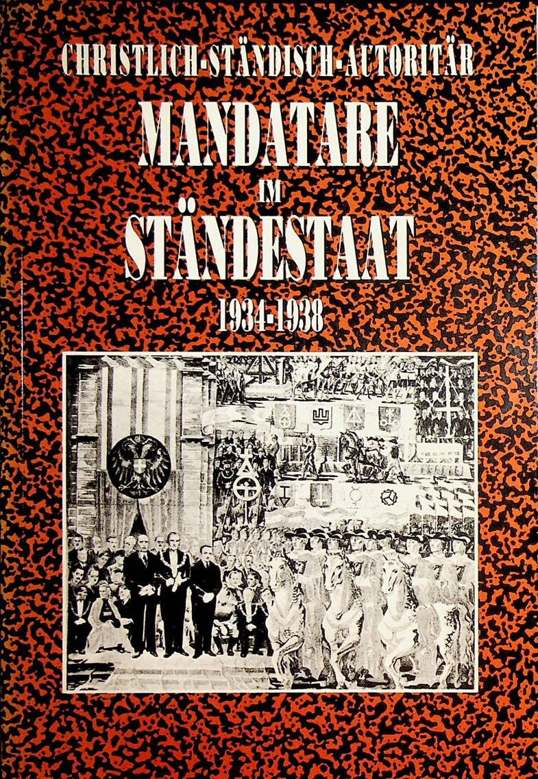 Cover Mandatare im Ständestaat 1934–1938